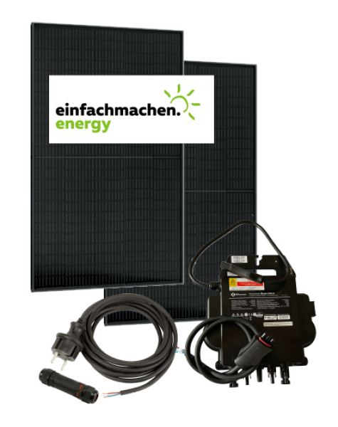 Balkonkraftwerk 600W (790Wp)